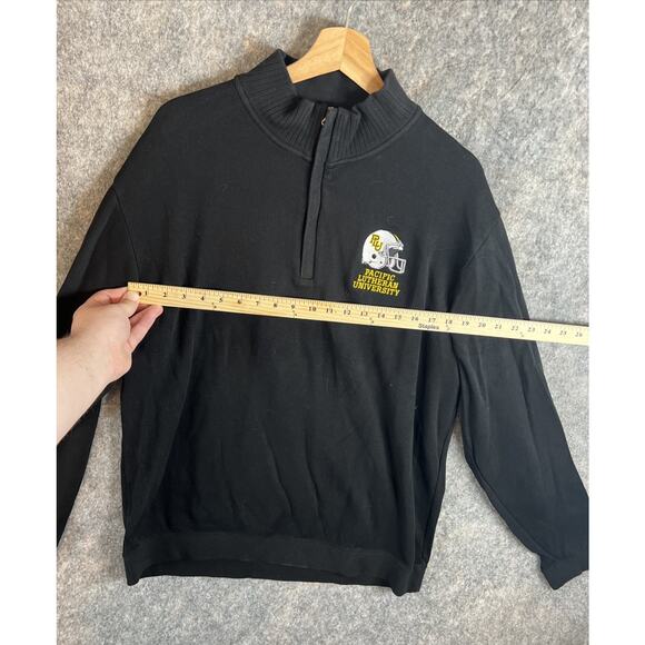 Cutter & Buck Pacific Lutheran University Lutes Football 1/4 Zip Sweater Mens XL - Picture 9 of 9